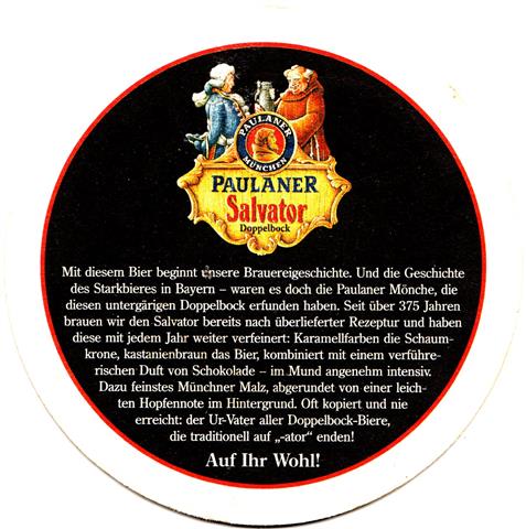 mnchen m-by paulaner salvator 7b (rund215-mit diesem bier)